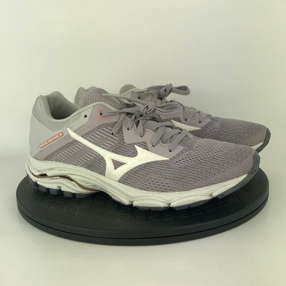 Mizuno Wave Inspire 16 Purple/White Athletic Running Shoes Women's Size 9 - Picture 3 of 12